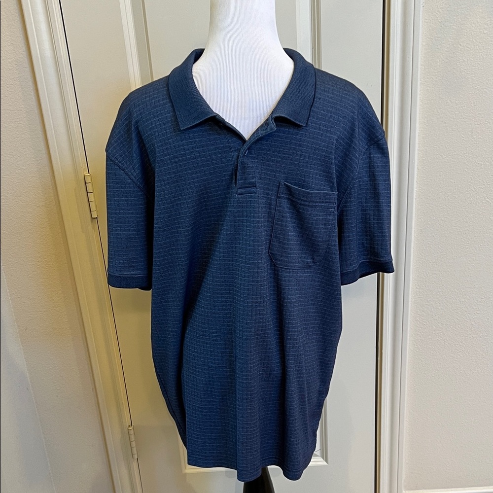 2 FOR THE PRICE OF ONE! Navy  and Charcoal Polo Shirts for Men